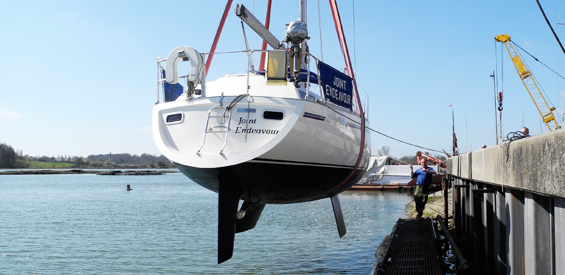 R. Larkman - Boat lifting